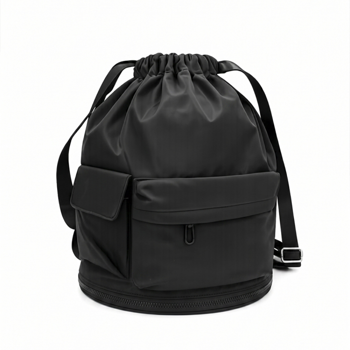 Рюкзак-мешок 142, Чёрный,  (20)  (ONE SIZE) для нанесения логотипа