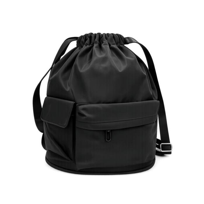 Рюкзак-мешок 142, Чёрный,  (20)  (ONE SIZE) для нанесения логотипа
