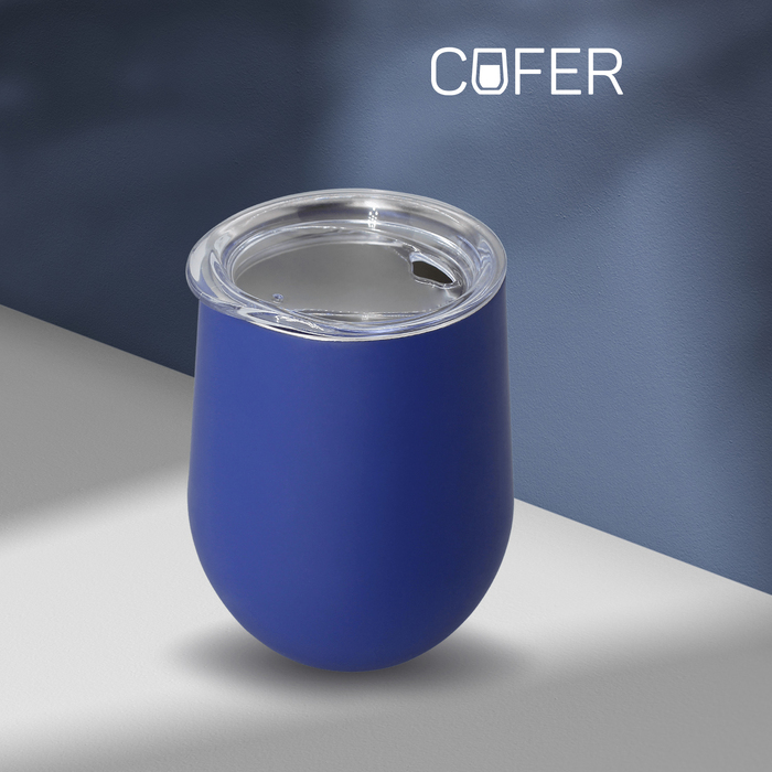 Кофер софт-тач CO12s (синий) для нанесения логотипа