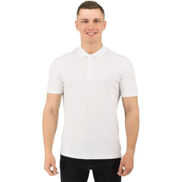 Рубашка поло Rock, мужская (белая, 2XL) для нанесения логотипа