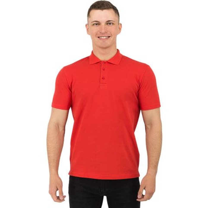 Рубашка поло Rock, мужская (красная, 2XL) для нанесения логотипа