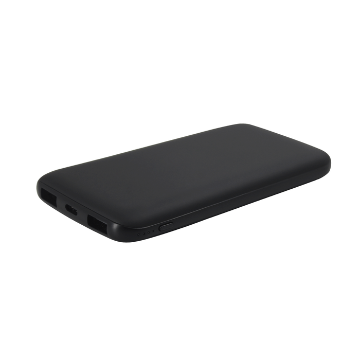 Внешний аккумулятор Bplanner Power 2 ST, софт-тач, 10000 mAh (Черный) для нанесения логотипа