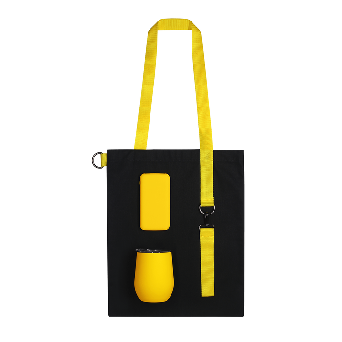 Набор Cofer Bag 10000 (жёлтый с чёрным) для нанесения логотипа