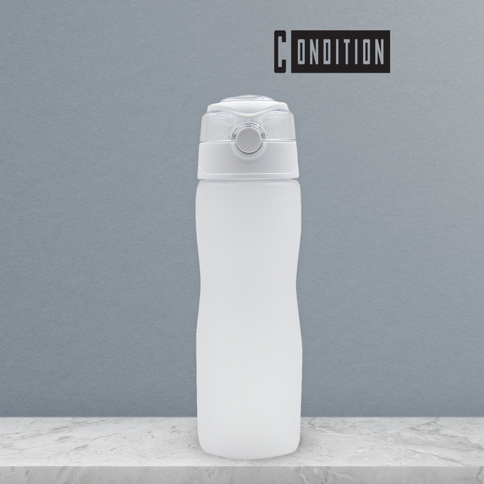 Бутылка для воды AqualityBottle, 680мл (белый) для нанесения логотипа