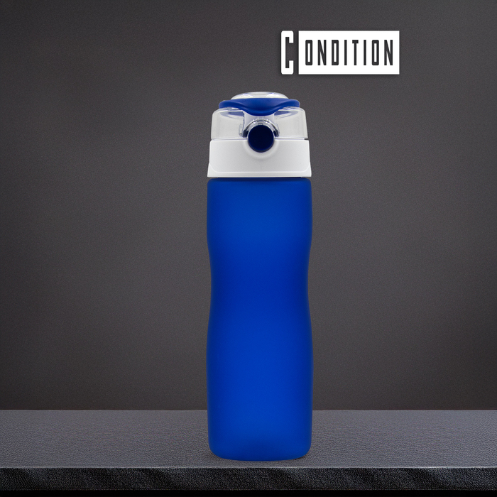 Бутылка для воды AqualityBottle, 680мл (синий) для нанесения логотипа