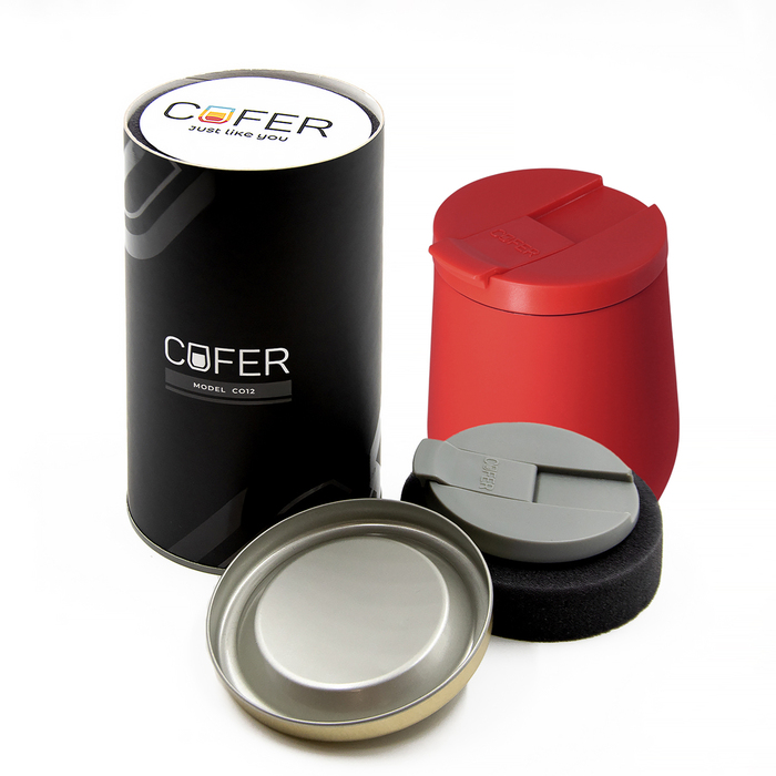 Набор Cofer Tube NEO DUO CO12s (М) black (красный с серым) для нанесения логотипа