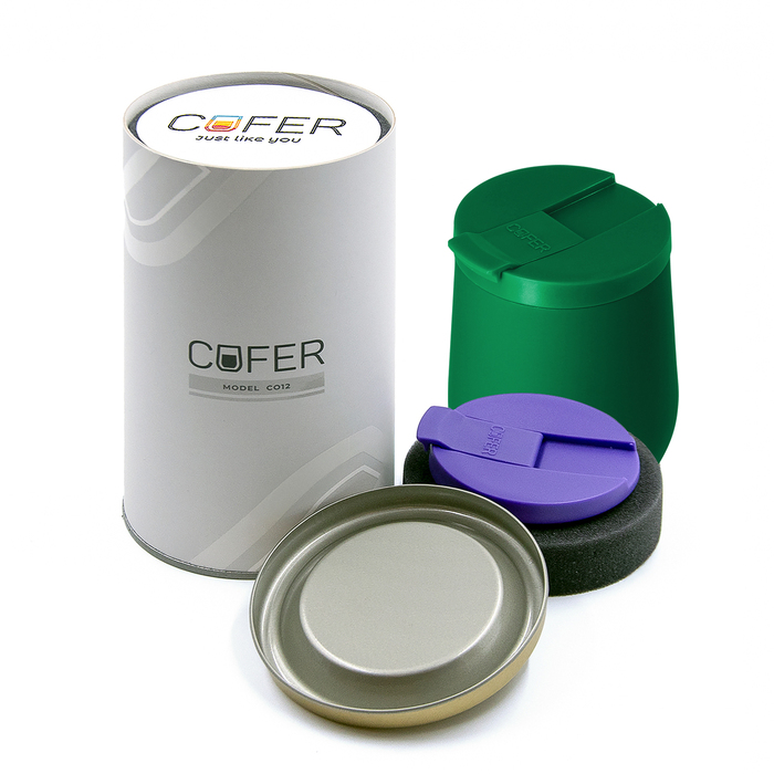 Набор Cofer Tube NEO DUO CO12s (М) grey (зеленый с фиолетовым) для нанесения логотипа
