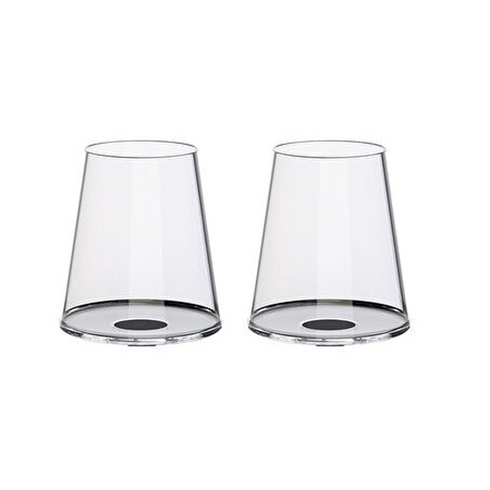 Хрустальный бокал для красного вина на магните Trebonn SplitGlass, 2 шт, 450 мл для нанесения логотипа