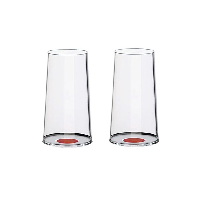 Хрустальный бокал для игристого вина на магните Trebonn SplitGlass, 2 шт, 320 мл для нанесения логотипа