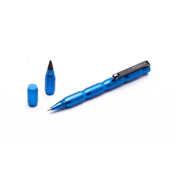 Шариковая ручка+карандаш Pininfarina Modula Blue для нанесения логотипа