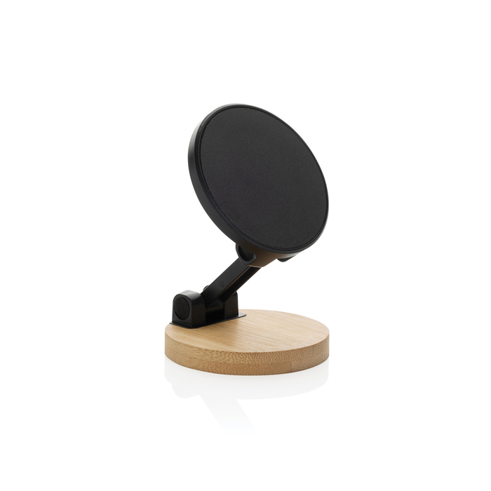Подставка для телефона Magmount из бамбука и переработанного пластика RCS для нанесения логотипа