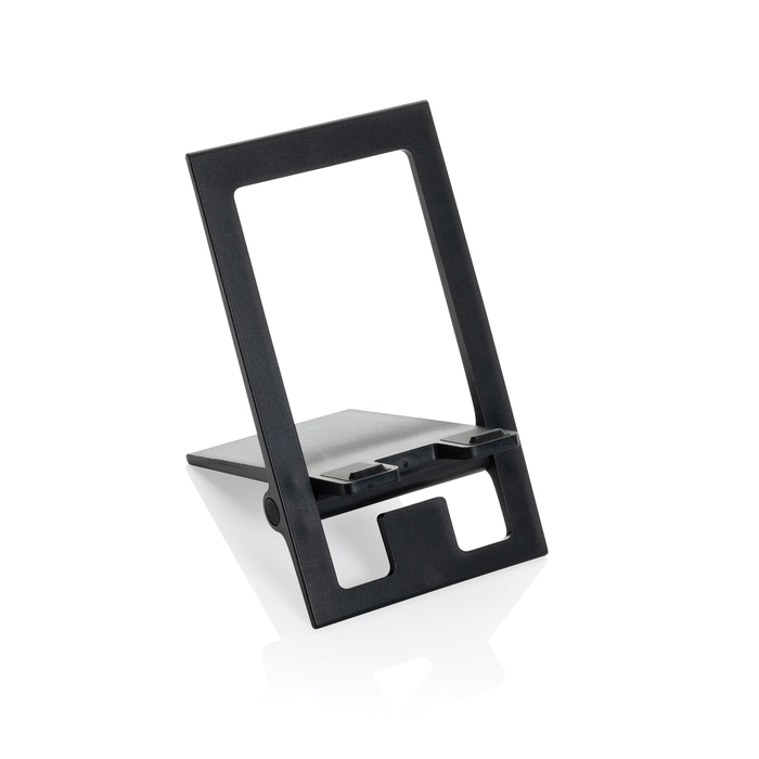 Складная подставка для телефона SnapStand из переработанного пластика RCS для нанесения логотипа