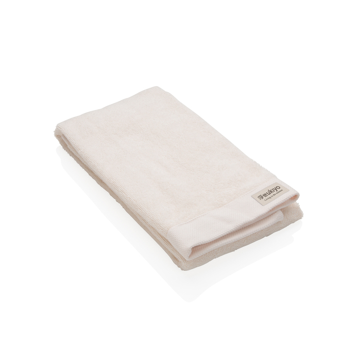Банное полотенце Ukiyo Sakura из хлопка AWARE™, 500 г/м2, 50x100 см для нанесения логотипа