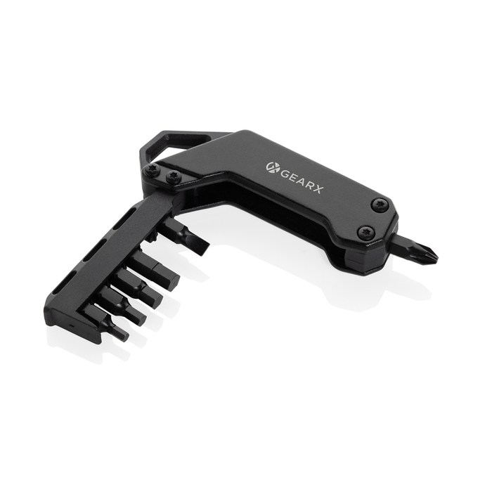 Мультитул GearX с битами, 6 шт. для нанесения логотипа
