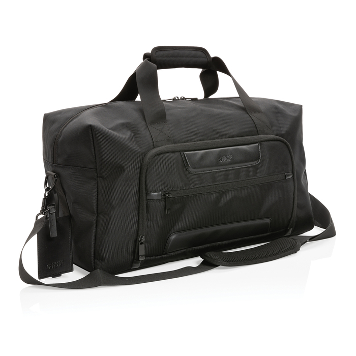 Дорожная сумка Swiss Peak Voyager из RPET AWARE™ для нанесения логотипа