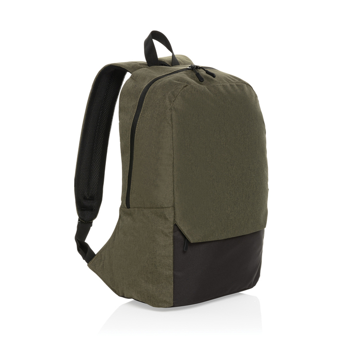 Рюкзак для ноутбука Kazu из rPET AWARE™, 15,6’’ для нанесения логотипа