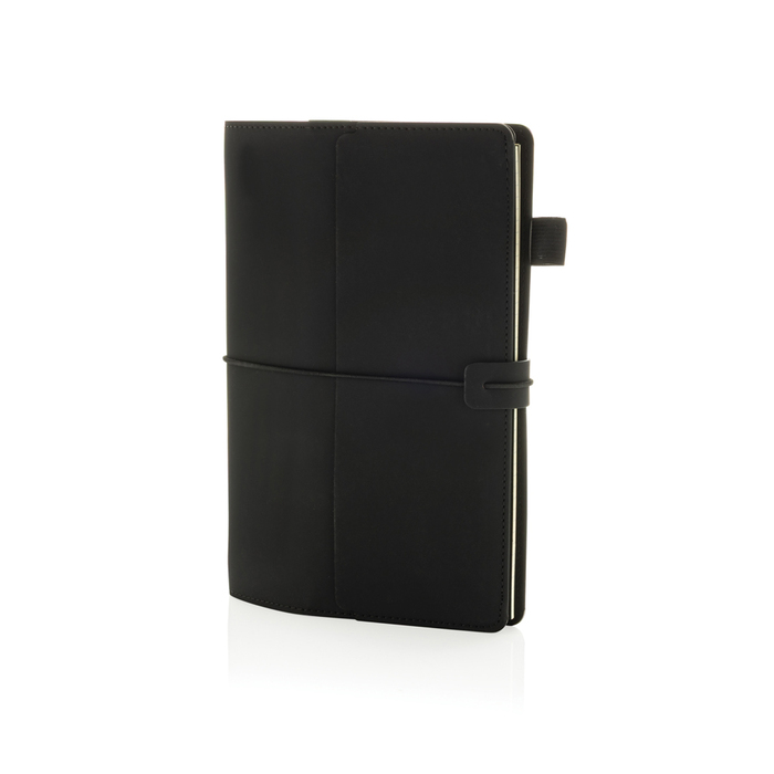 Многофункциональный блокнот Daily Notes Binder 3 в 1 в обложке из PU, А5 для нанесения логотипа