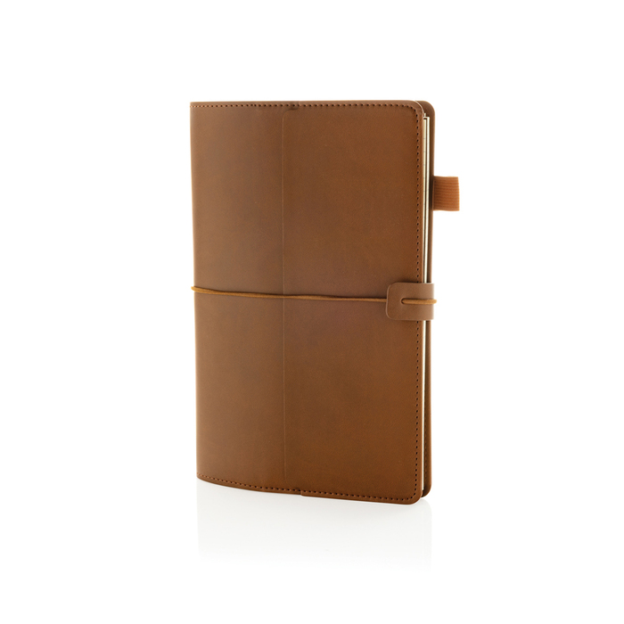 Многофункциональный блокнот Daily Notes Binder 3 в 1 в обложке из PU, А5 для нанесения логотипа