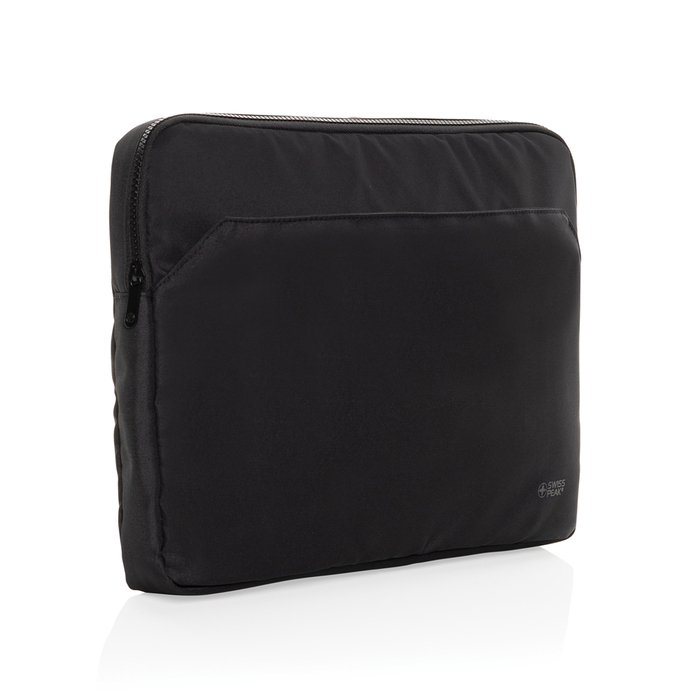 Чехол для ноутбука Swiss Peak Essential из rPET Aware™, 15.6" для нанесения логотипа