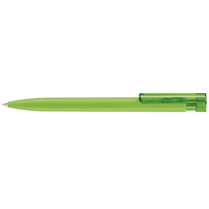 Шариковая ручка Senator с нажимным механизмом "Liberty Soft Touch" (Зелёный) для нанесения логотипа