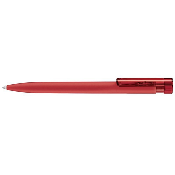 Шариковая ручка Senator с нажимным механизмом "Liberty Soft Touch" (Красный) для нанесения логотипа