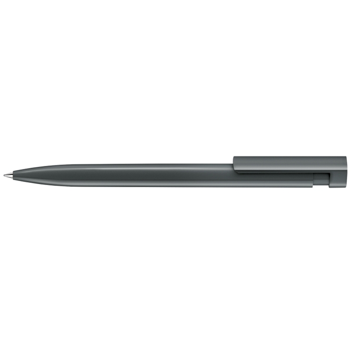 Шариковая ручка Senator с нажимным механизмом "Liberty Polished" (Темно-серый) для нанесения логотипа