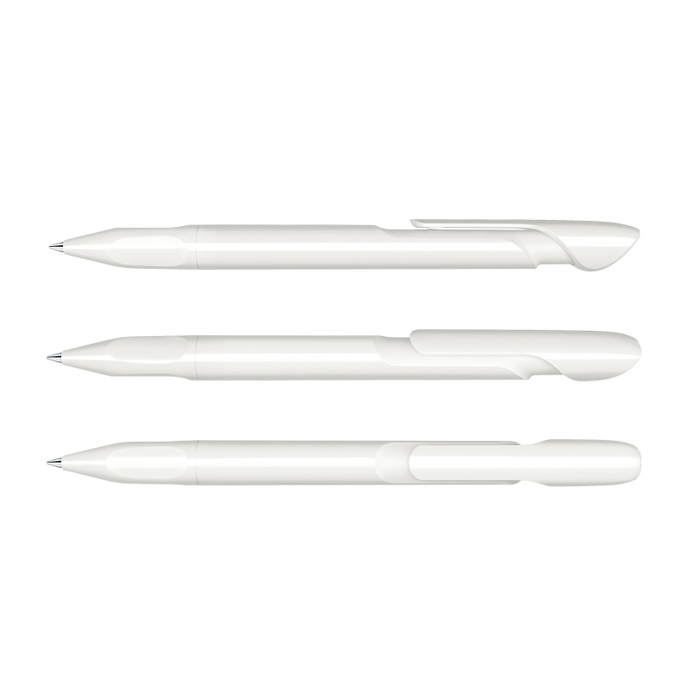 Шариковая ручка Senator "Evoxx Polished Recycled" (Белый) для нанесения логотипа
