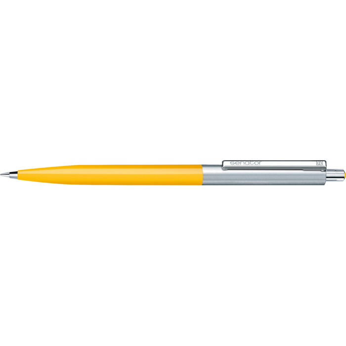 Шариковая авторучка Senator "Point Metal, Ball pen" (Жёлтый) для нанесения логотипа