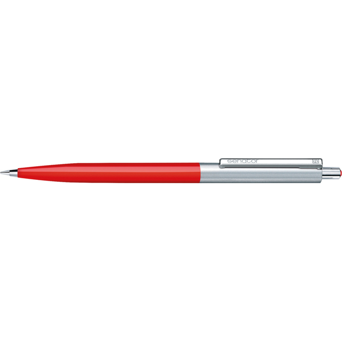 Шариковая авторучка Senator "Point Metal, Ball pen" (Красный) для нанесения логотипа