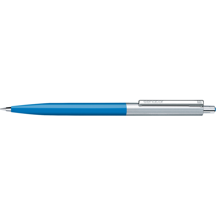 Шариковая авторучка Senator "Point Metal, Ball pen" (Синий) для нанесения логотипа