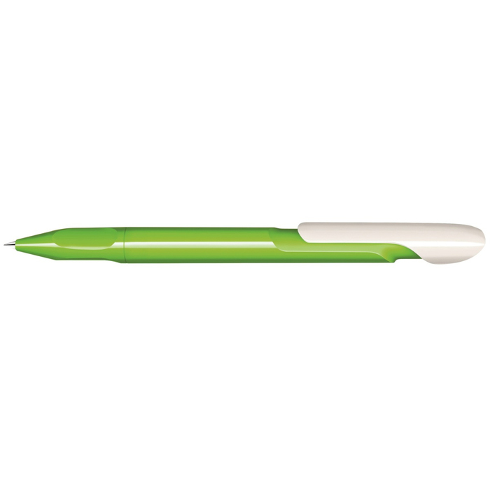 Шариковая ручка Senator "Evoxx DUO Polished Recycled" (Салатовый; Белый) для нанесения логотипа